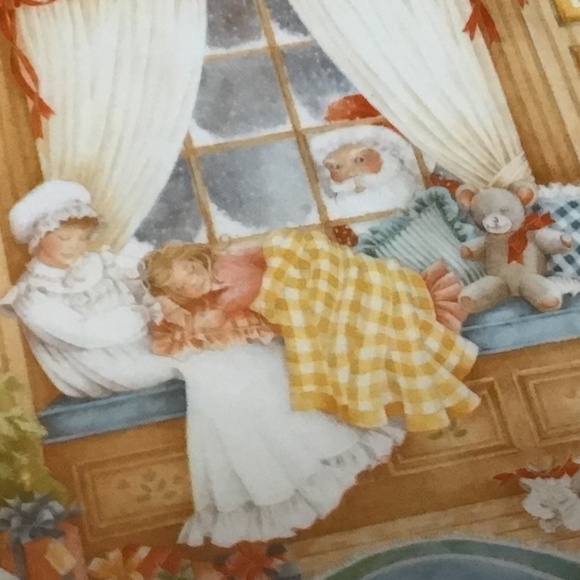 Corelle Vintage Christmas Plate Limited Edition 1986 Unused Holiday Dinnerware - Picture 5 of 8